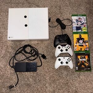 Xbox One Console Bundle with Controllers & Games